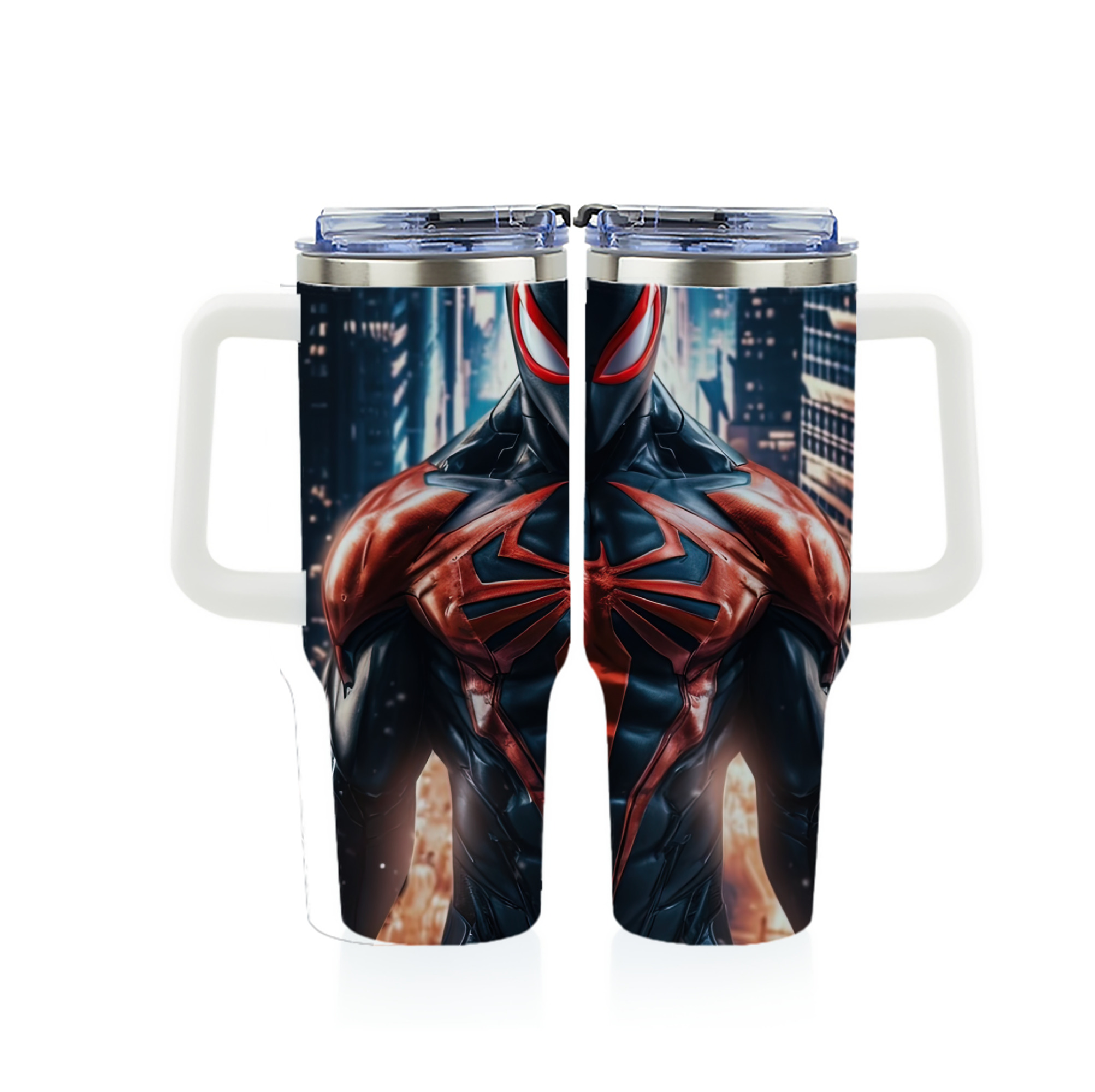 （画像用） Spider Man スパイダーマン 1200ｍLフルプリント車用タンブラー