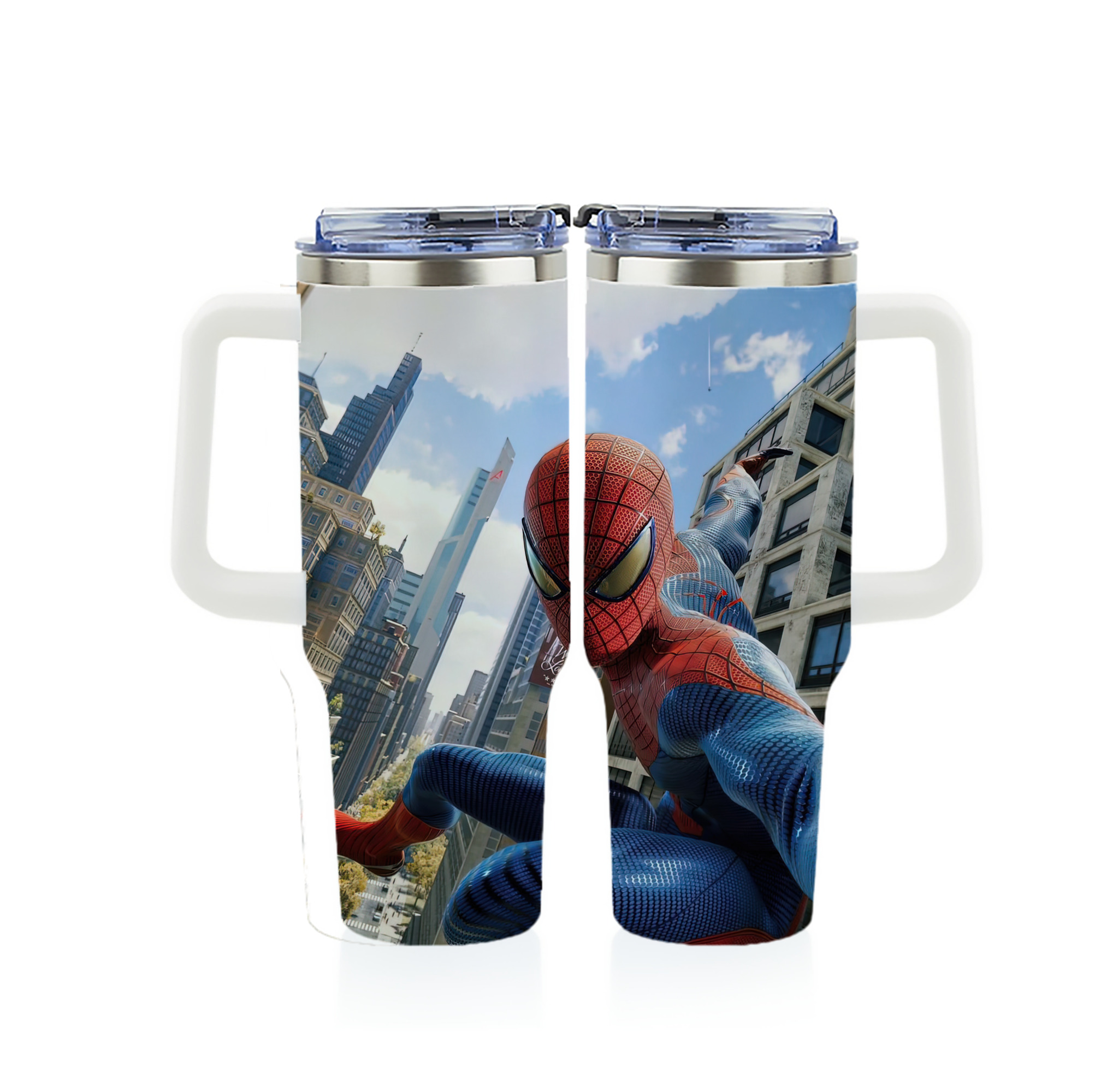 （画像用） Spider Man スパイダーマン 1200ｍLフルプリント車用タンブラー