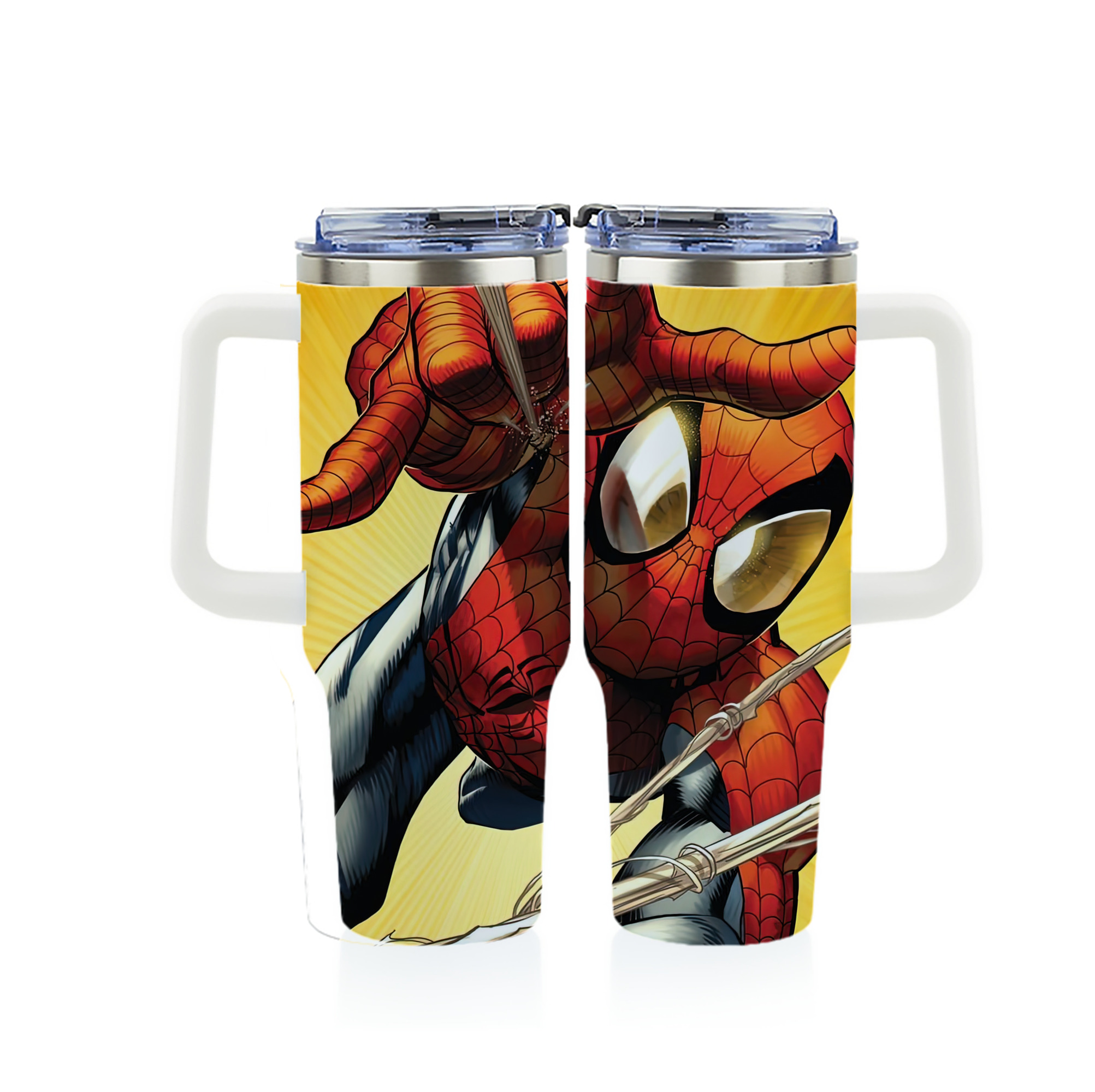 （画像用） Spider Man スパイダーマン 1200ｍLフルプリント車用タンブラー