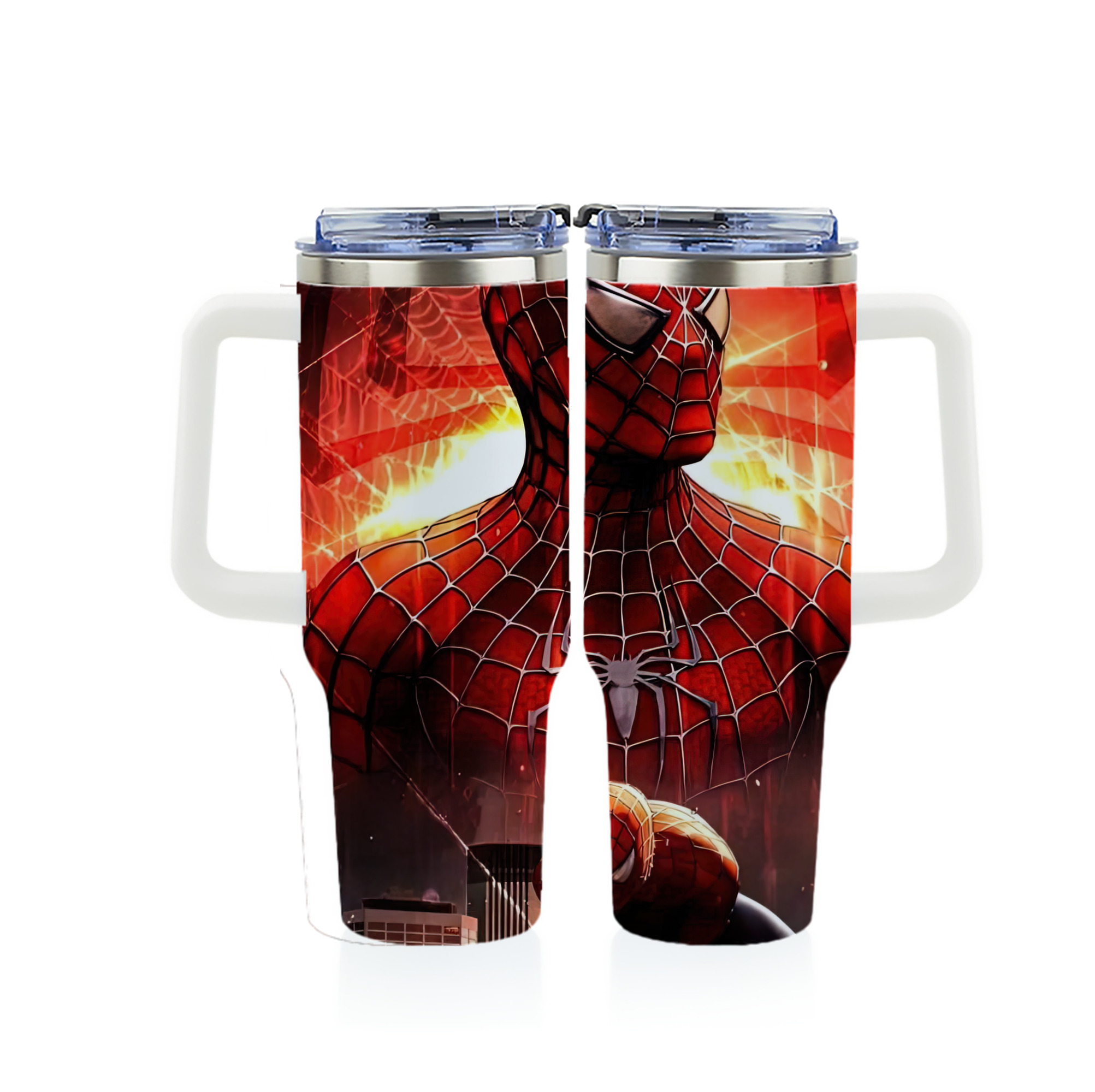 （画像用） Spider Man スパイダーマン 1200ｍLフルプリント車用タンブラー