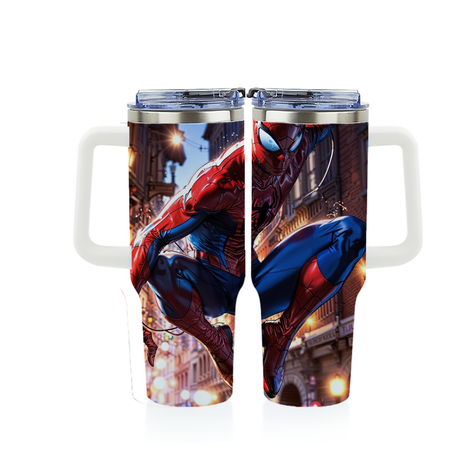 （画像用） Spider Man スパイダーマン 1200ｍLフルプリント車用タンブラー
