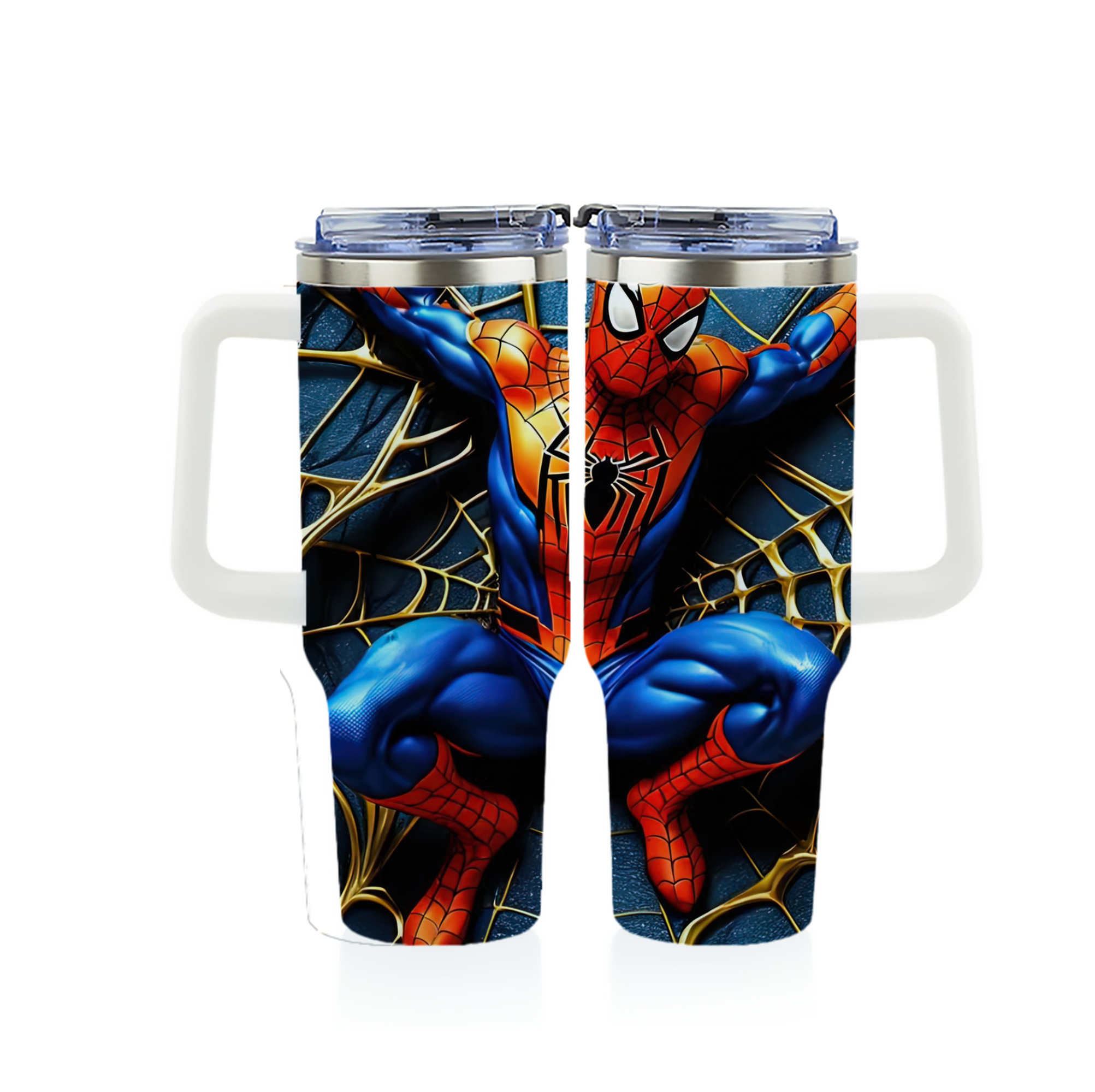 （画像用） Spider Man スパイダーマン 1200ｍLフルプリント車用タンブラー