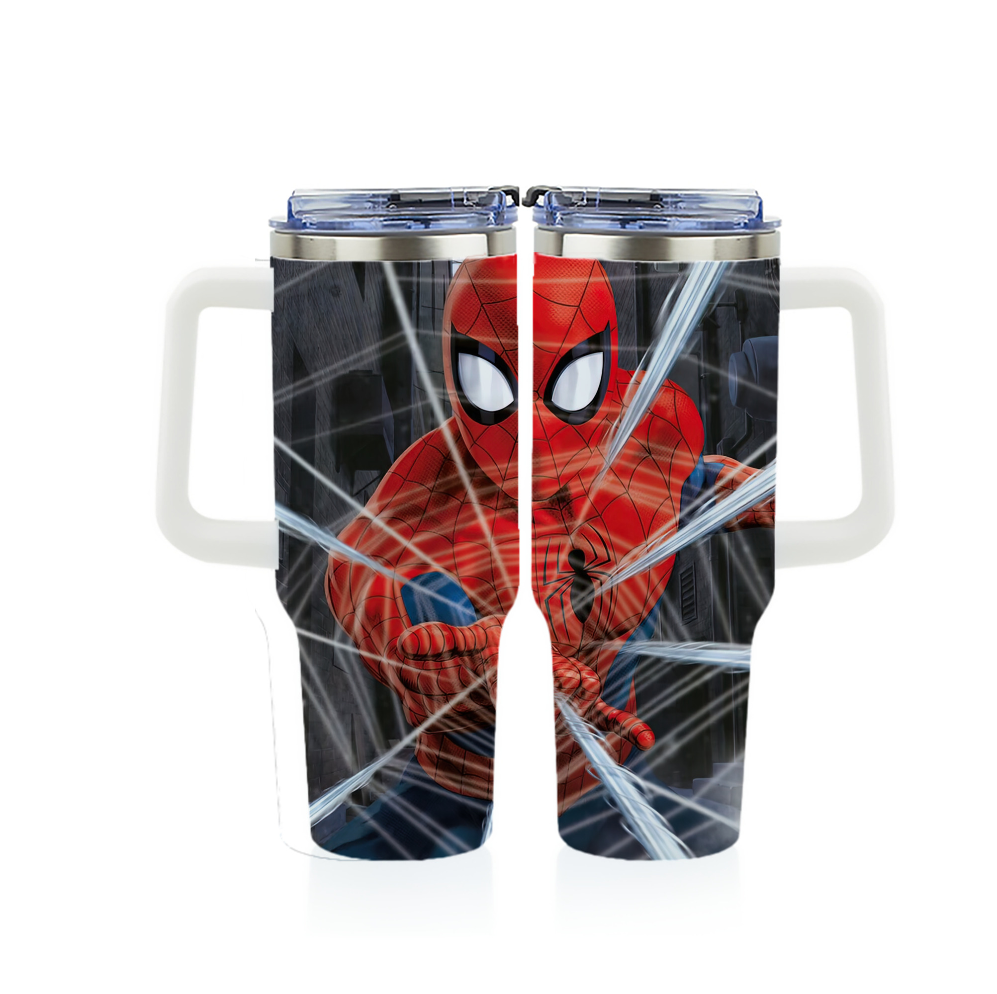 （画像用） Spider Man スパイダーマン 1200ｍLフルプリント車用タンブラー