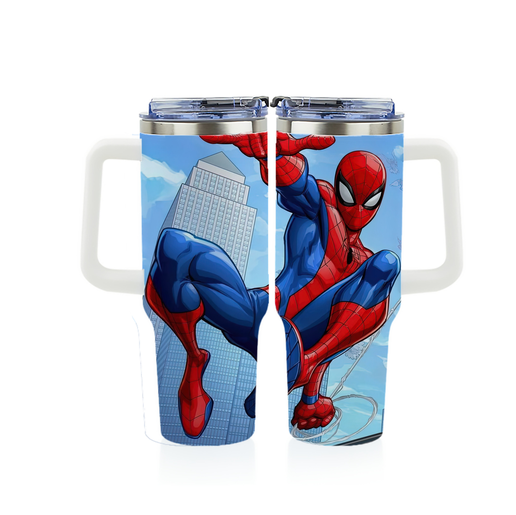 （画像用） Spider Man スパイダーマン 1200ｍLフルプリント車用タンブラー