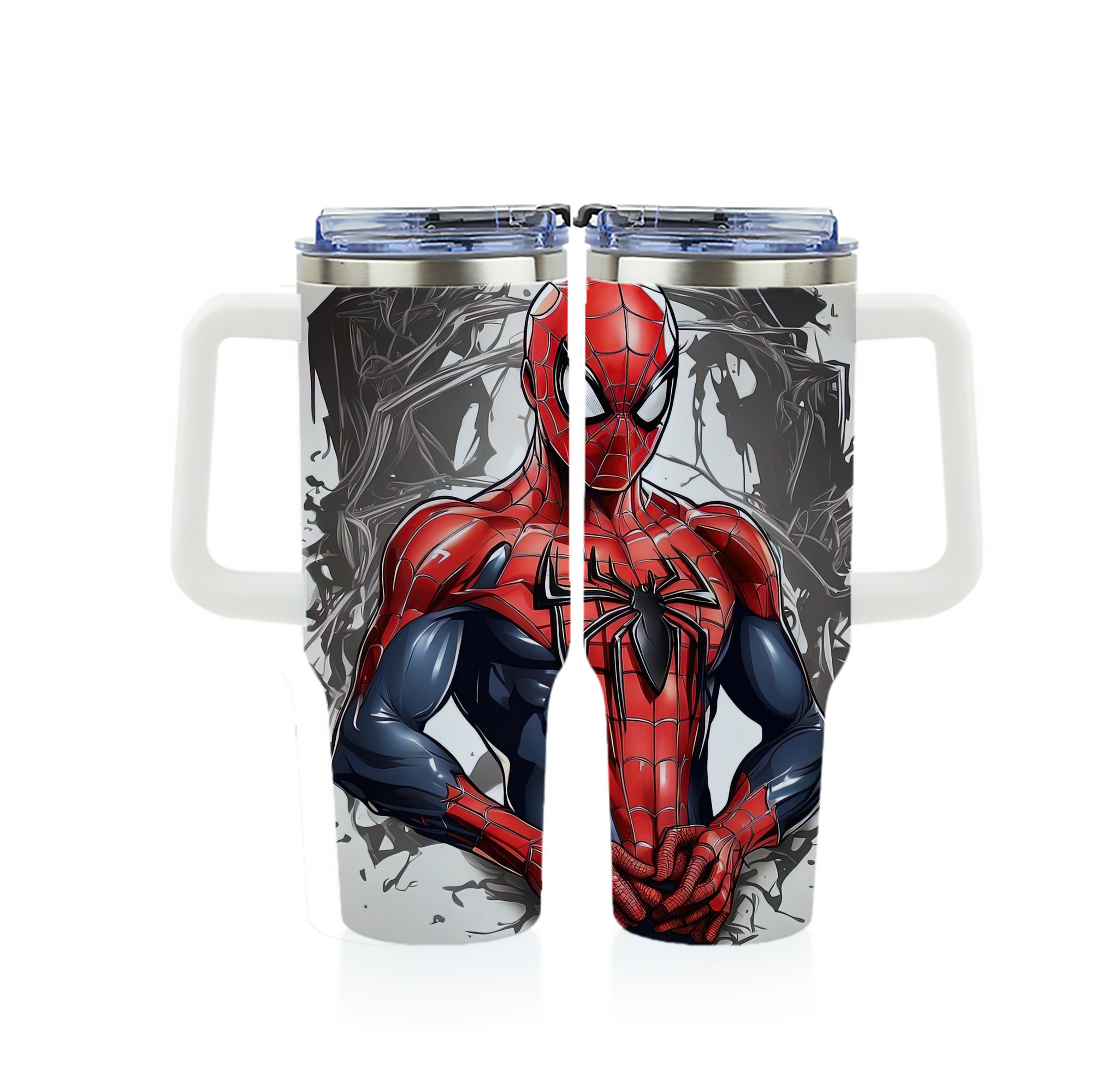 （画像用） Spider Man スパイダーマン 1200ｍLフルプリント車用タンブラー