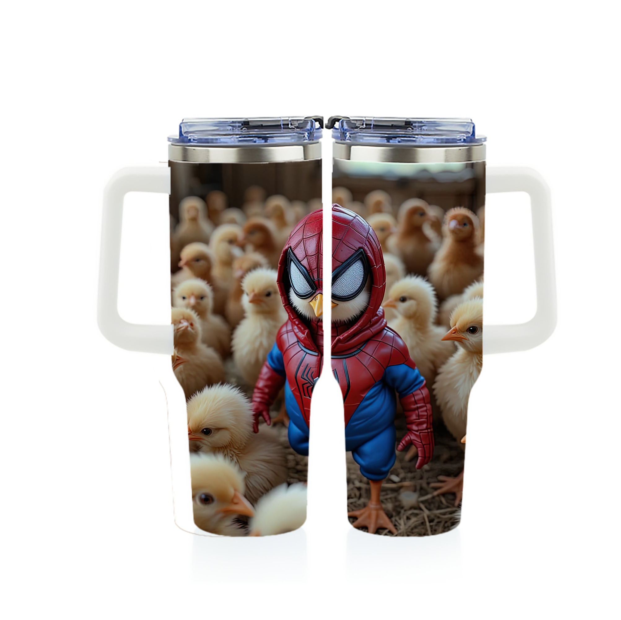 （画像用） Spider Man スパイダーマン 1200ｍLフルプリント車用タンブラー