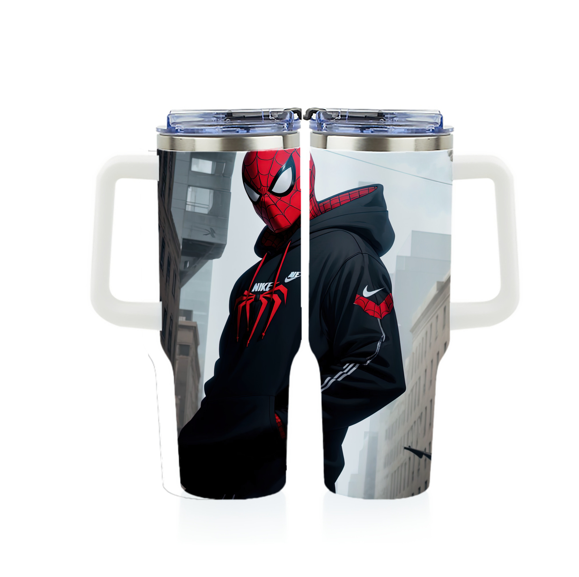 （画像用） Spider Man スパイダーマン 1200ｍLフルプリント車用タンブラー