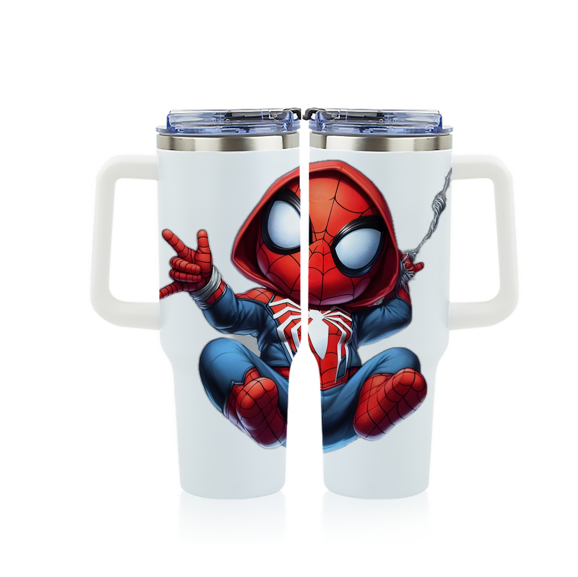 （画像用） Spider Man スパイダーマン 1200ｍLフルプリント車用タンブラー