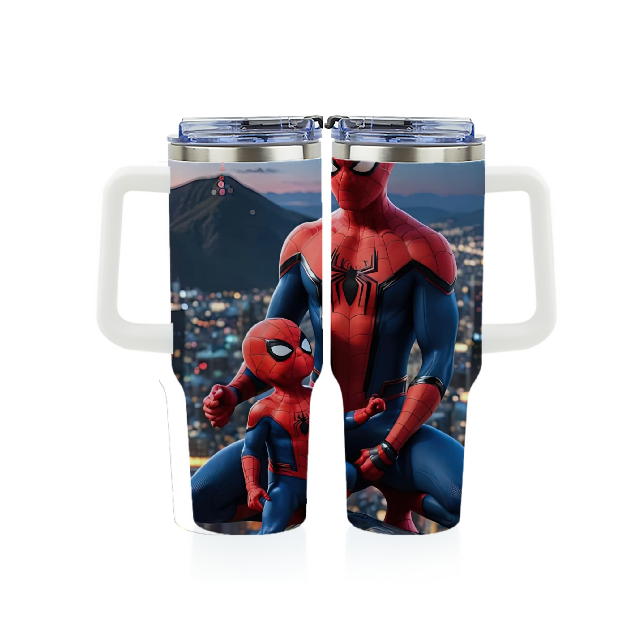 （画像用） Spider Man スパイダーマン 1200ｍLフルプリント車用タンブラー