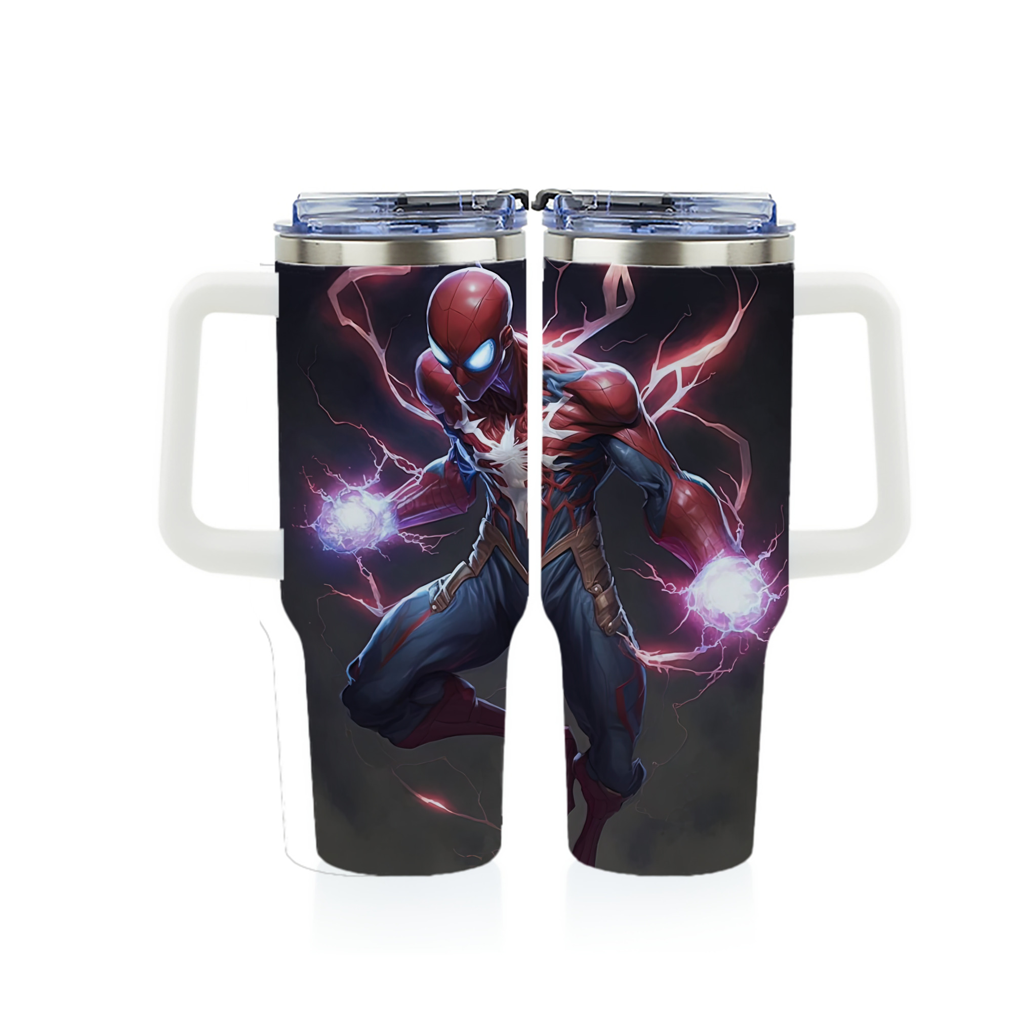 （画像用） Spider Man スパイダーマン 1200ｍLフルプリント車用タンブラー