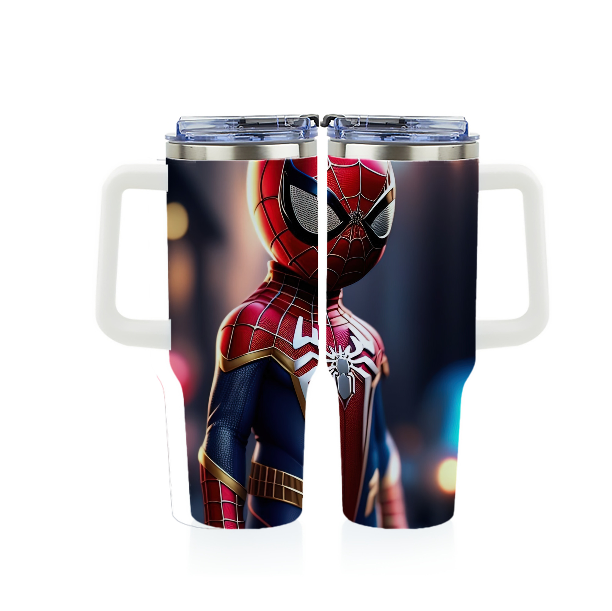 （画像用） Spider Man スパイダーマン 1200ｍLフルプリント車用タンブラー
