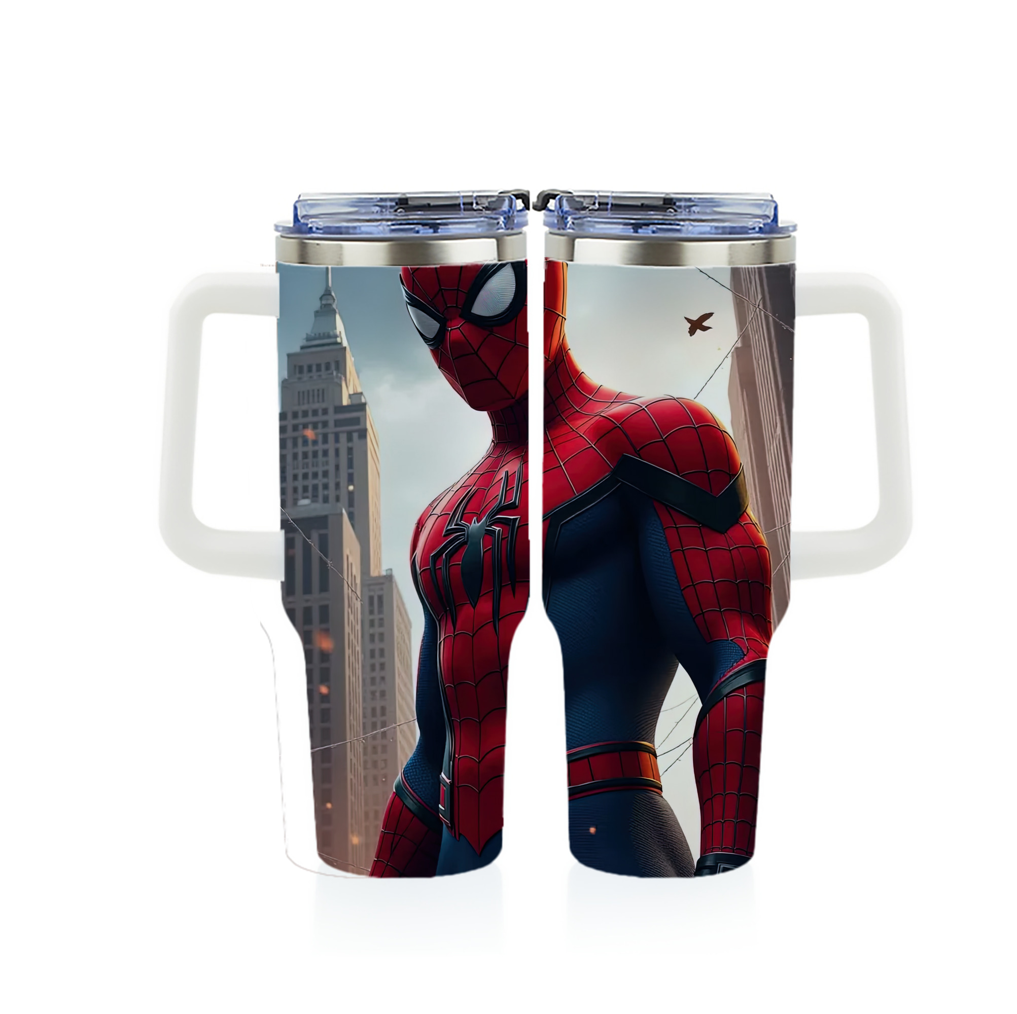 （画像用） Spider Man スパイダーマン 1200ｍLフルプリント車用タンブラー