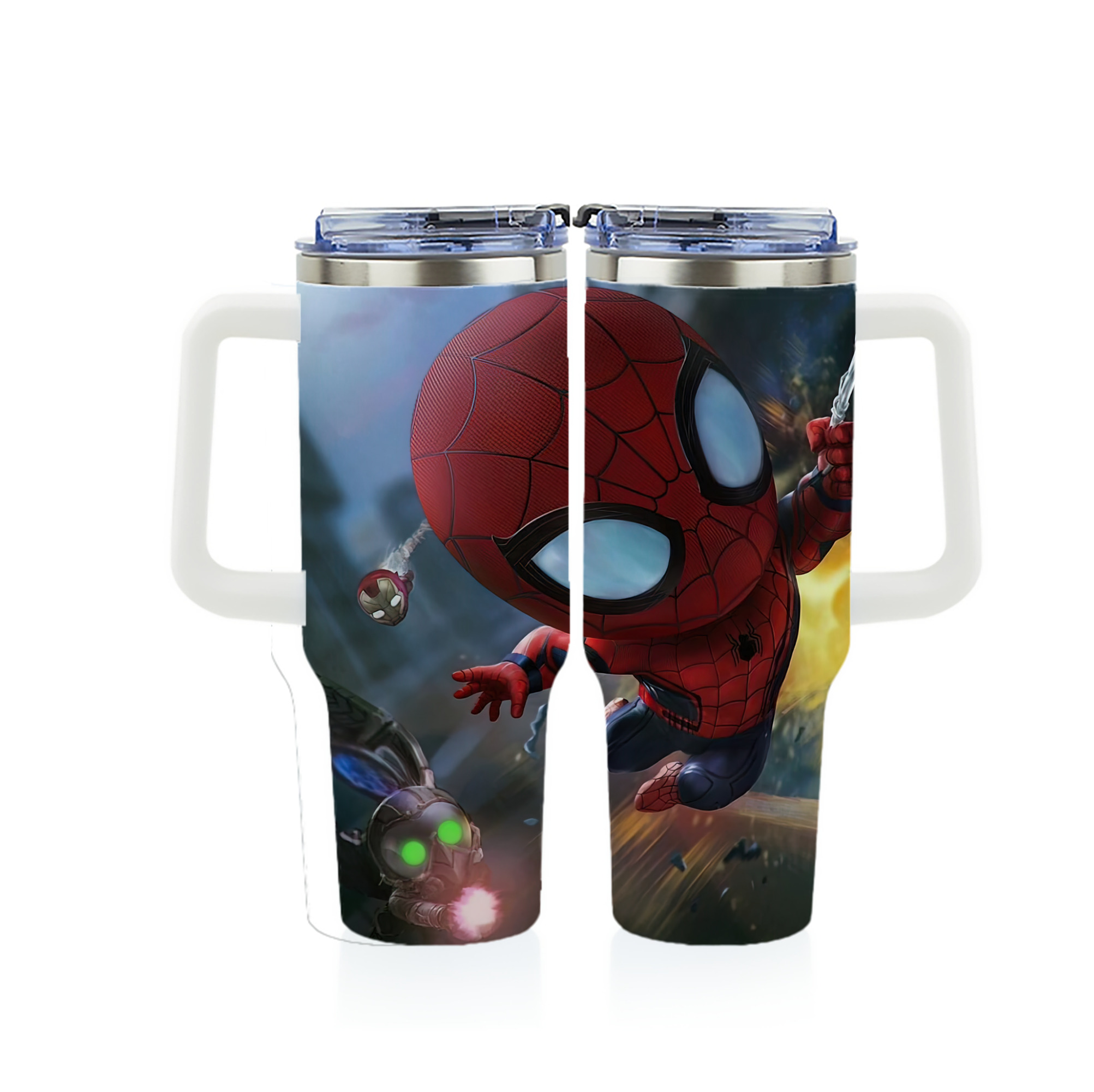 （画像用） Spider Man スパイダーマン 1200ｍLフルプリント車用タンブラー