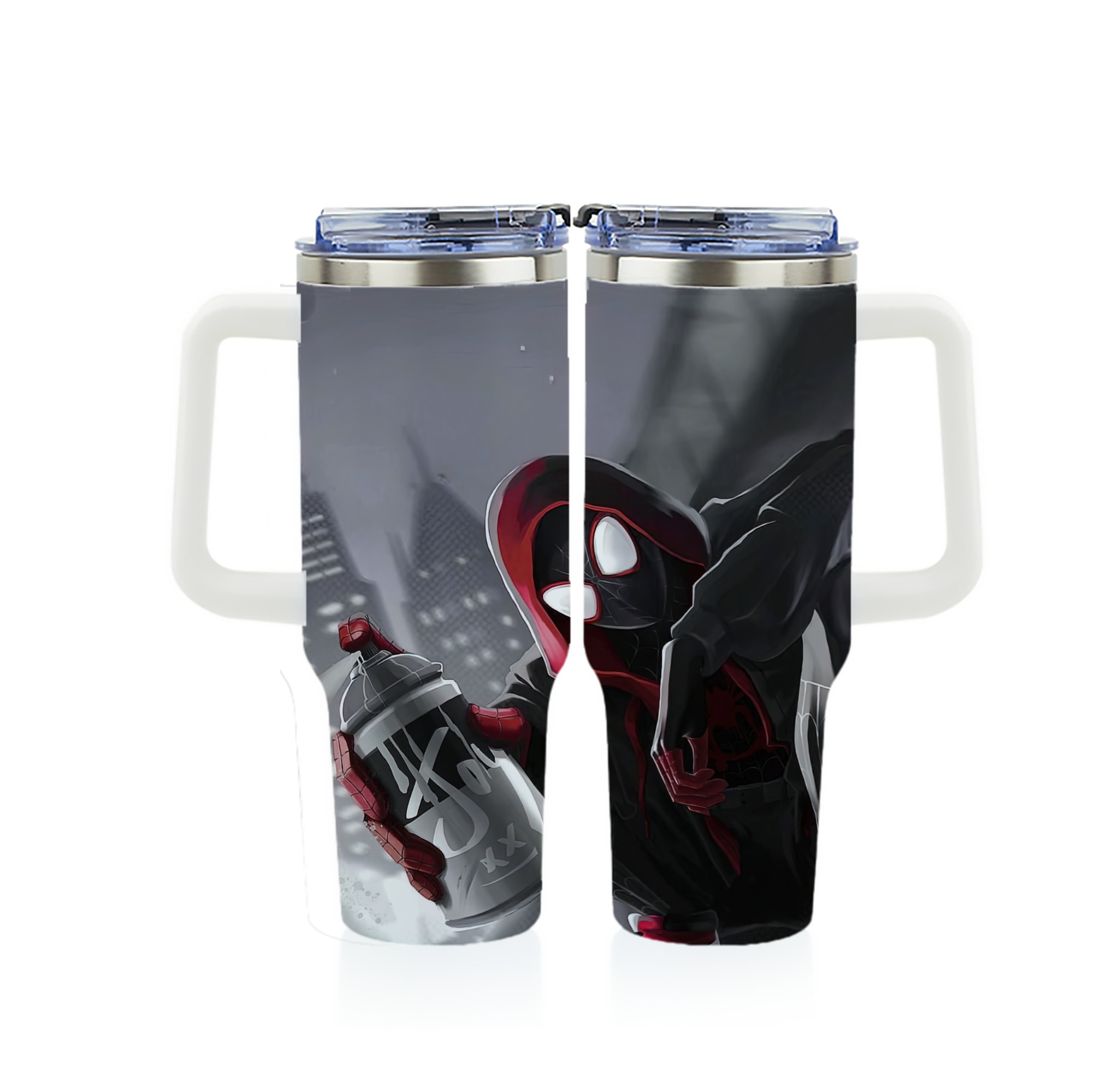 （画像用） Spider Man スパイダーマン 1200ｍLフルプリント車用タンブラー