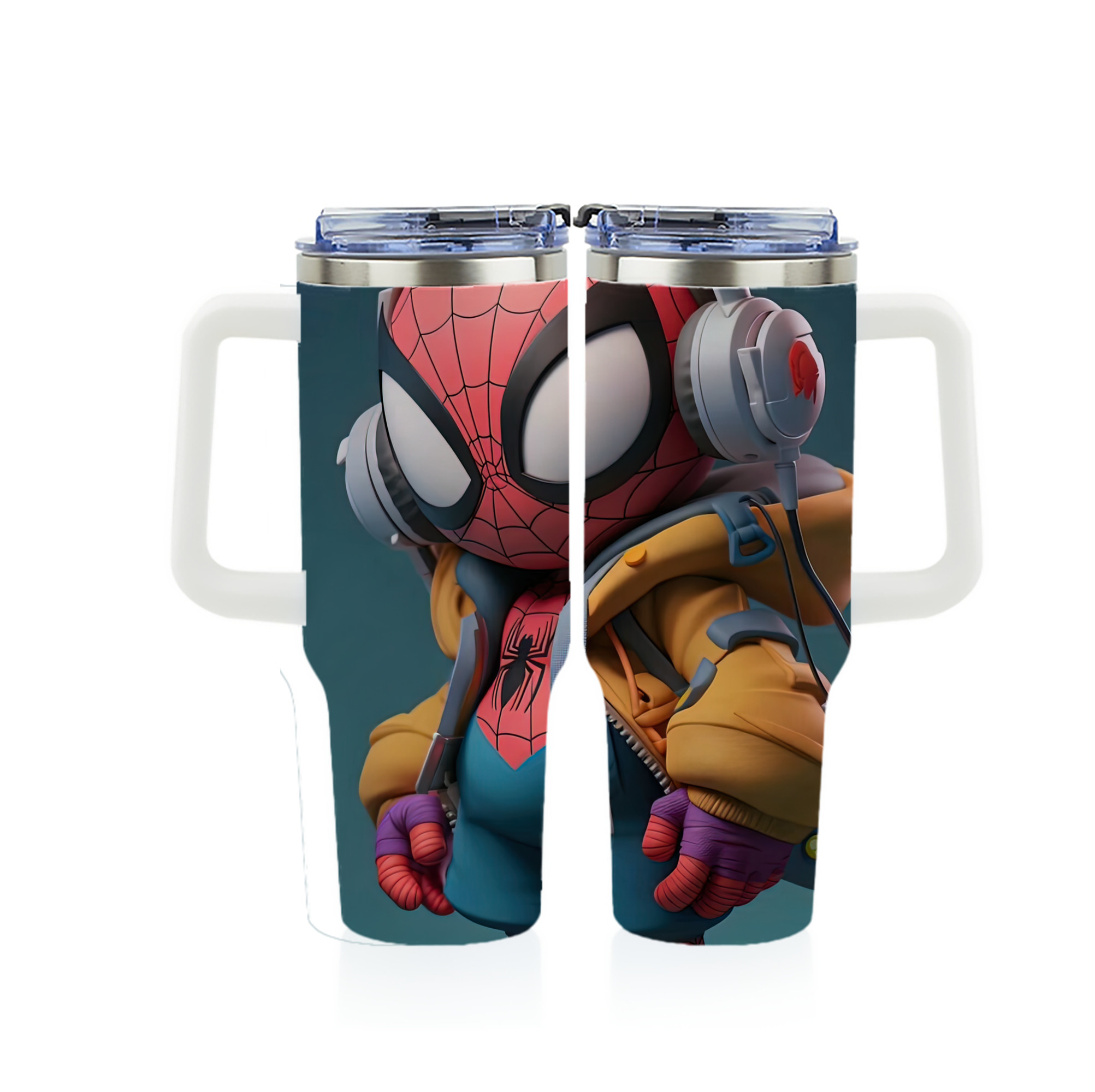 （画像用） Spider Man スパイダーマン 1200ｍLフルプリント車用タンブラー