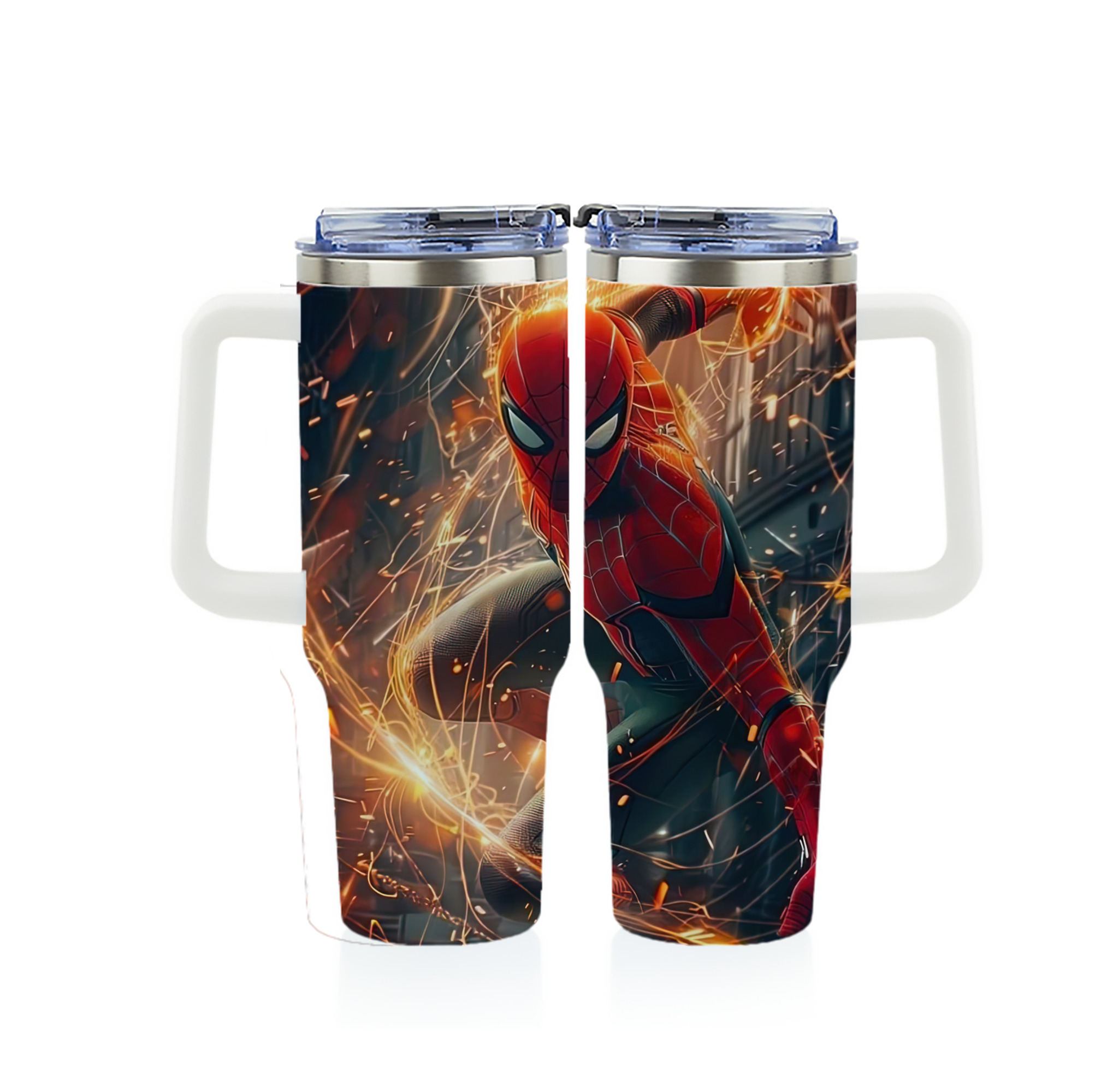 （画像用） Spider Man スパイダーマン 1200ｍLフルプリント車用タンブラー