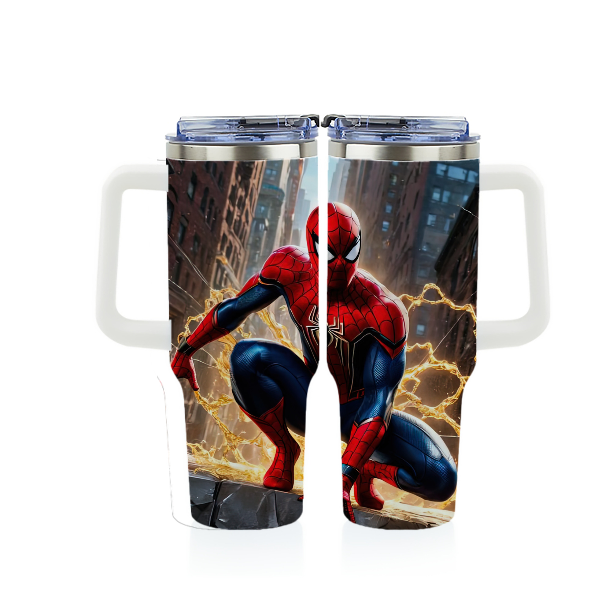 （画像用） Spider Man スパイダーマン 1200ｍLフルプリント車用タンブラー