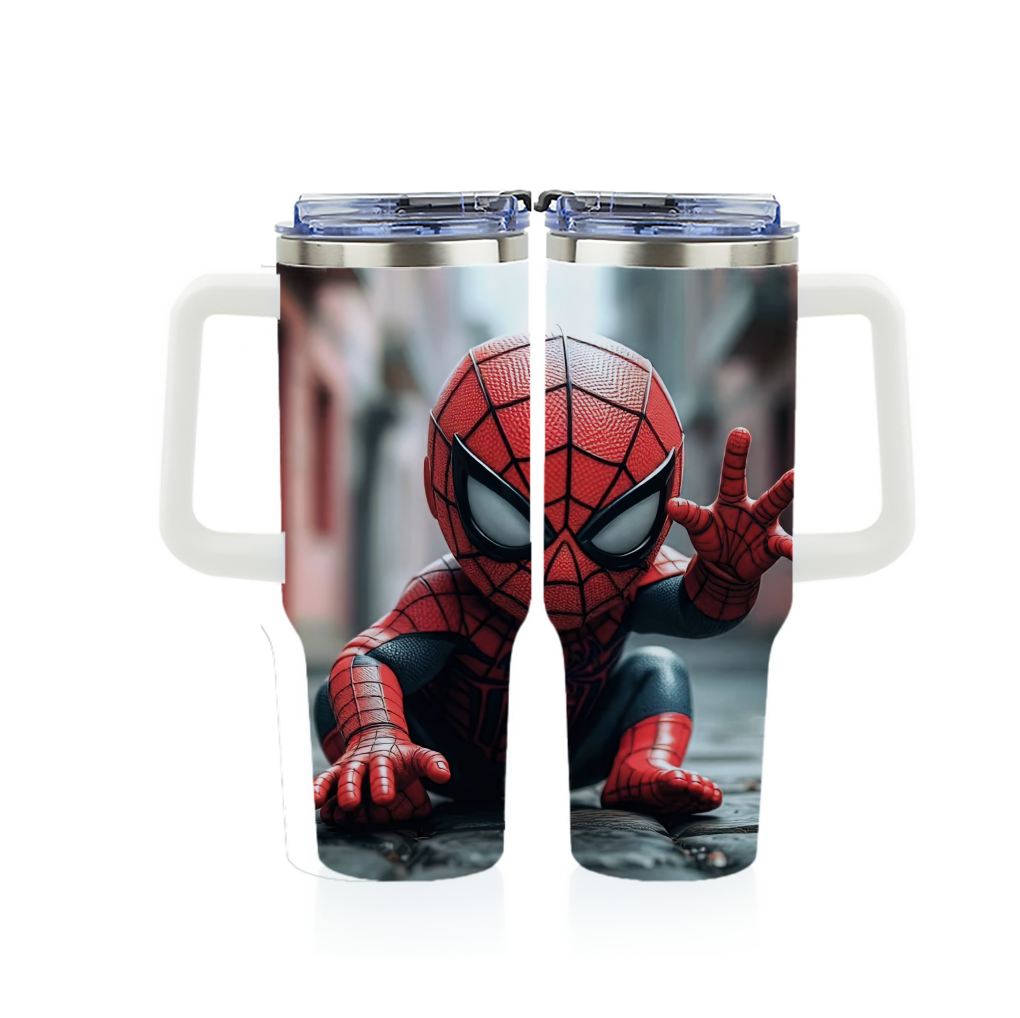（画像用） Spider Man スパイダーマン 1200ｍLフルプリント車用タンブラー