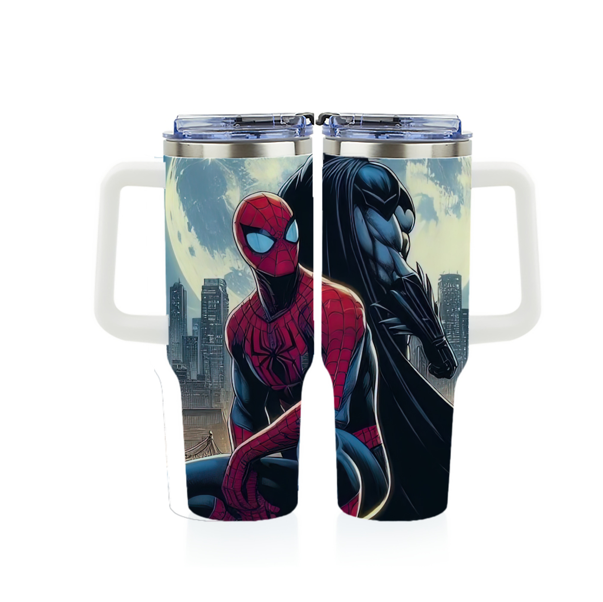 （画像用） Spider Man スパイダーマン 1200ｍLフルプリント車用タンブラー