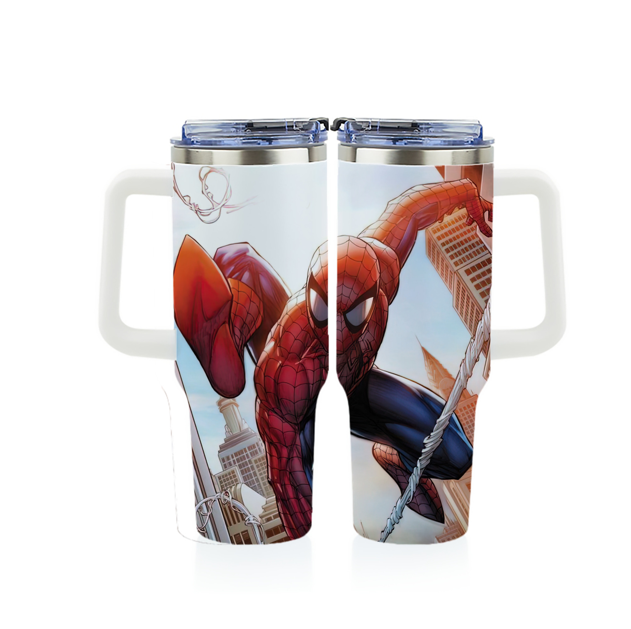 （画像用） Spider Man スパイダーマン 1200ｍLフルプリント車用タンブラー