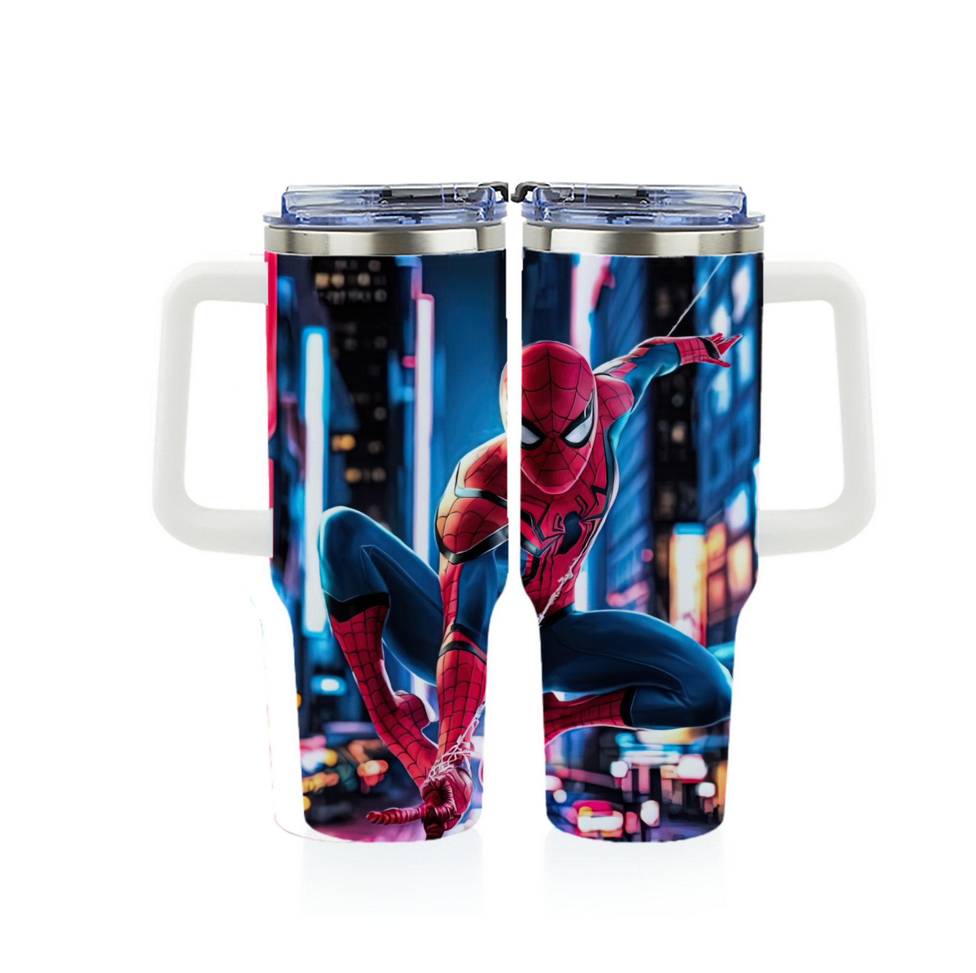 （画像用） Spider Man スパイダーマン 1200ｍLフルプリント車用タンブラー