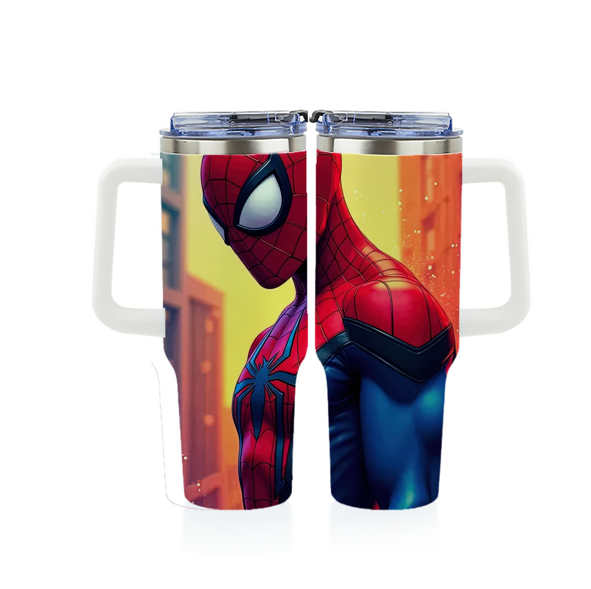 （画像用） Spider Man スパイダーマン 1200ｍLフルプリント車用タンブラー
