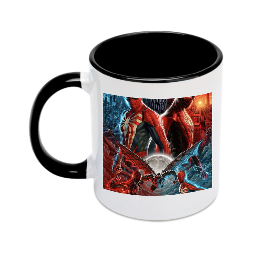 （画像用） Spider Man スパイダーマン カラーマグカップ