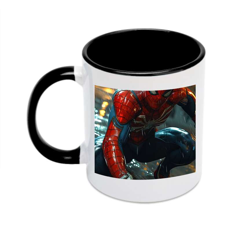 （画像用） Spider Man スパイダーマン カラーマグカップ