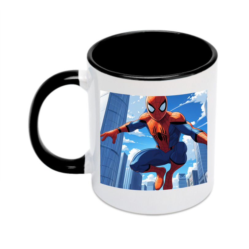 （画像用） Spider Man スパイダーマン カラーマグカップ