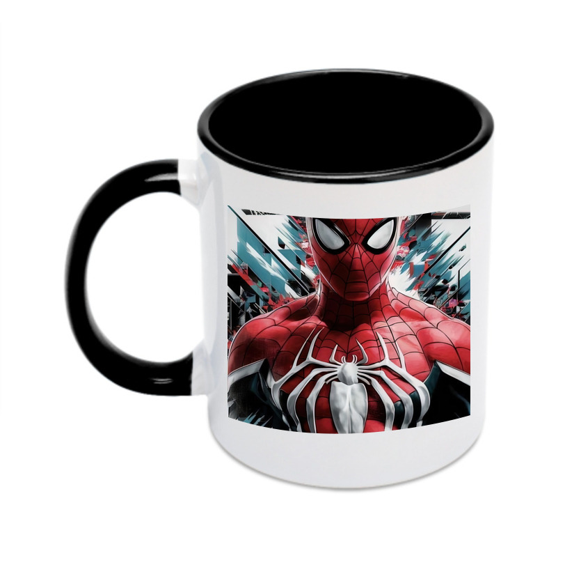 （画像用） Spider Man スパイダーマン カラーマグカップ