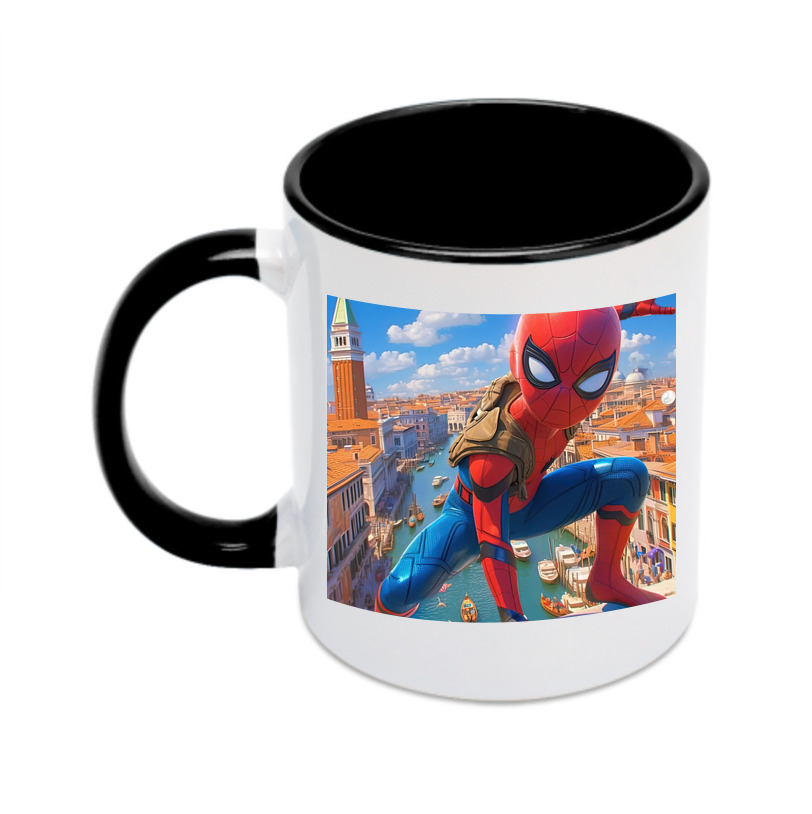 （画像用） Spider Man スパイダーマン カラーマグカップ
