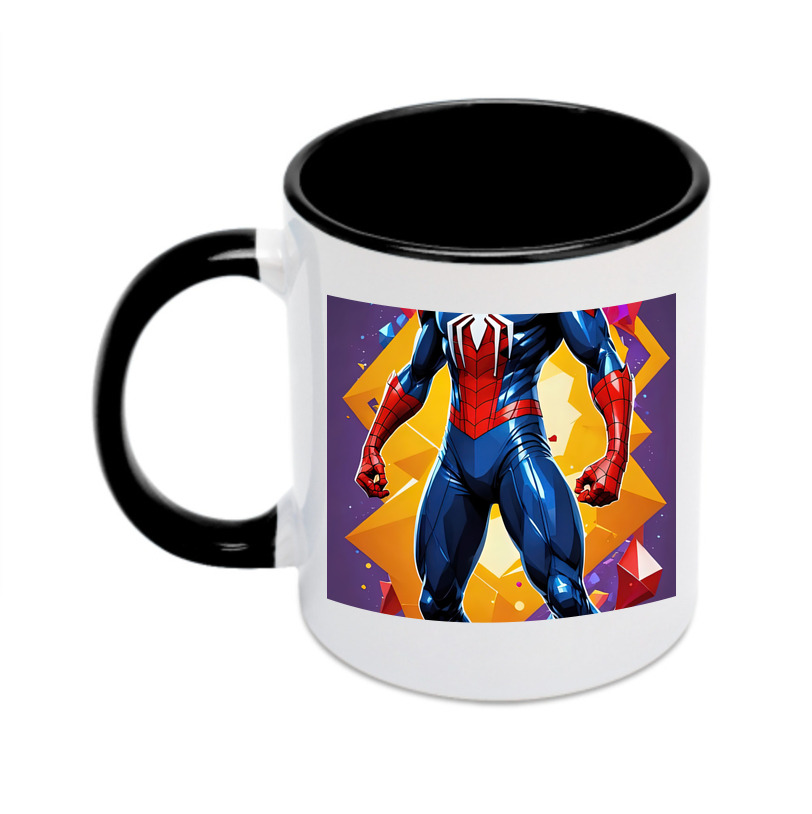 （画像用） Spider Man スパイダーマン カラーマグカップ