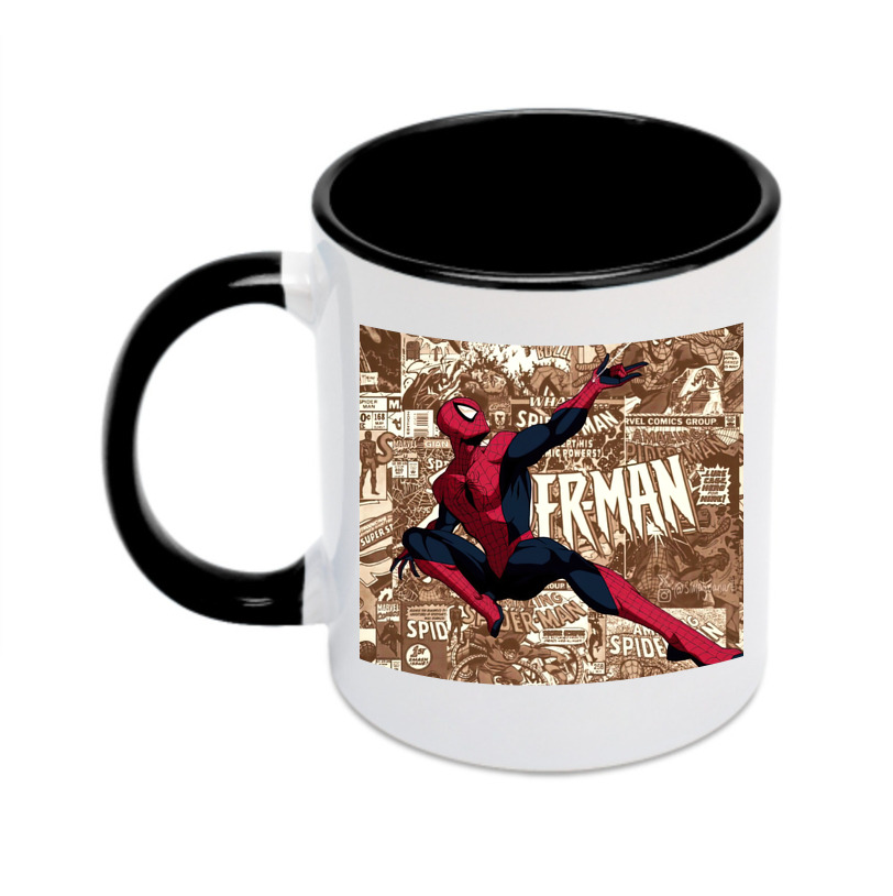 （画像用） Spider Man スパイダーマン カラーマグカップ