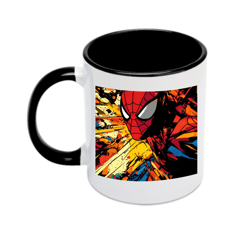 （画像用） Spider Man スパイダーマン カラーマグカップ