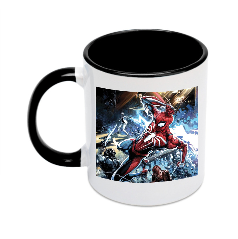 （画像用） Spider Man スパイダーマン カラーマグカップ