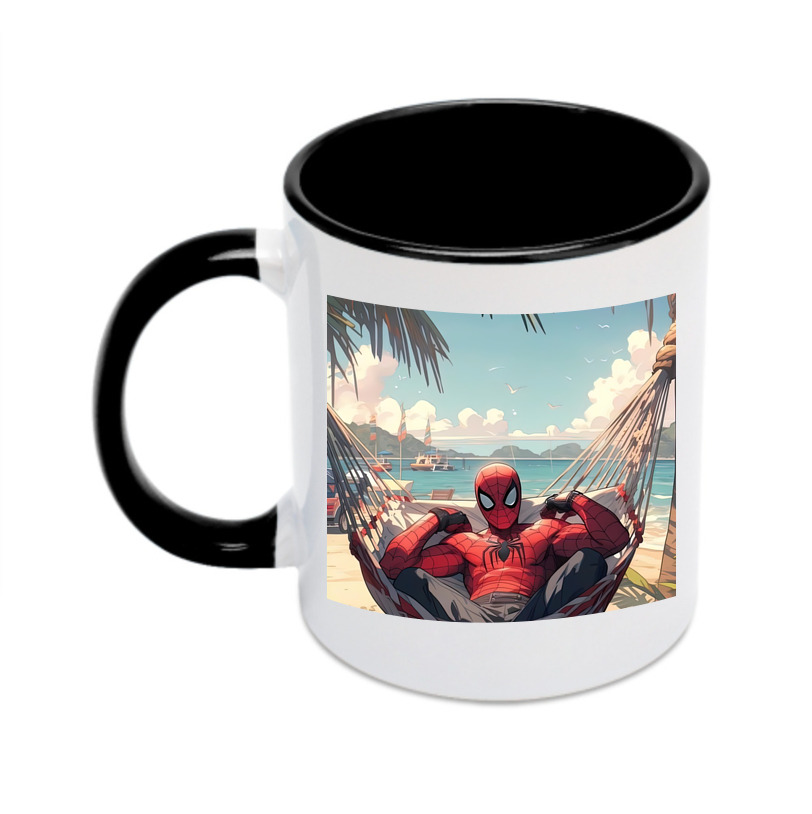 （画像用） Spider Man スパイダーマン カラーマグカップ