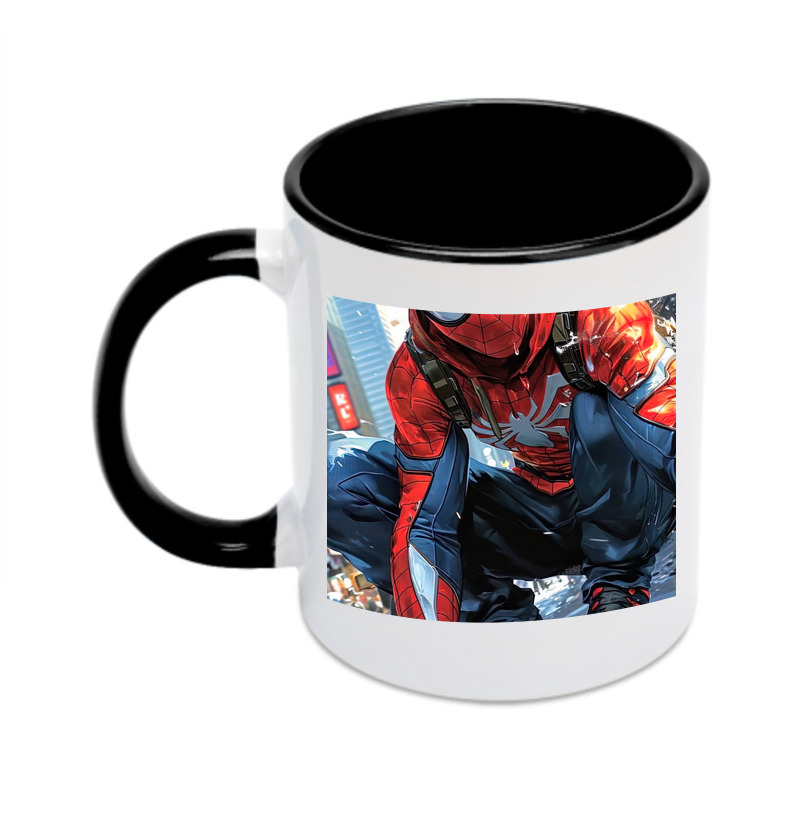（画像用） Spider Man スパイダーマン カラーマグカップ