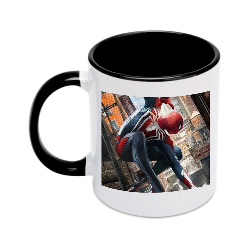 （画像用） Spider Man スパイダーマン カラーマグカップ