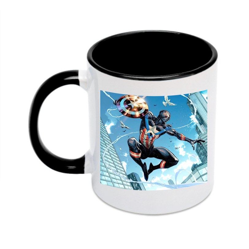 （画像用） Spider Man スパイダーマン カラーマグカップ