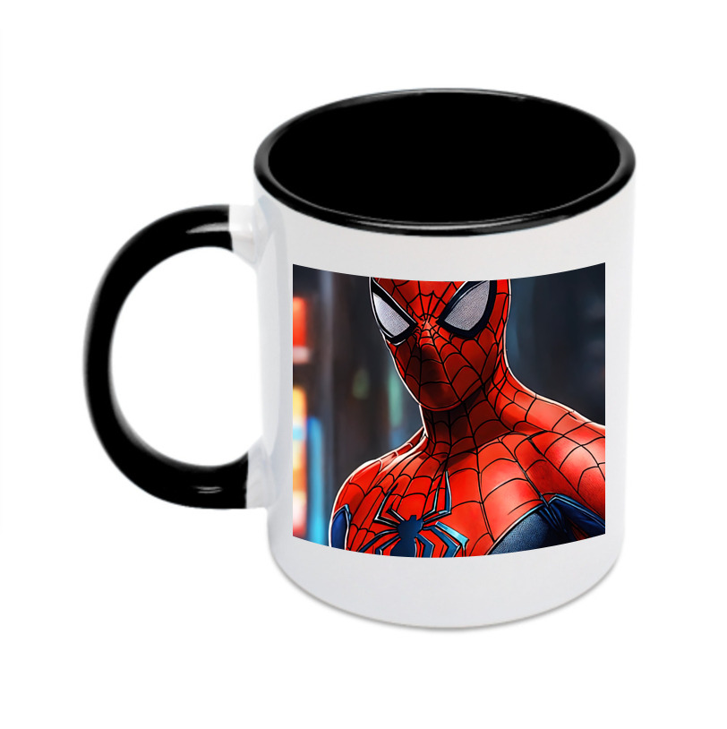 （画像用） Spider Man スパイダーマン カラーマグカップ