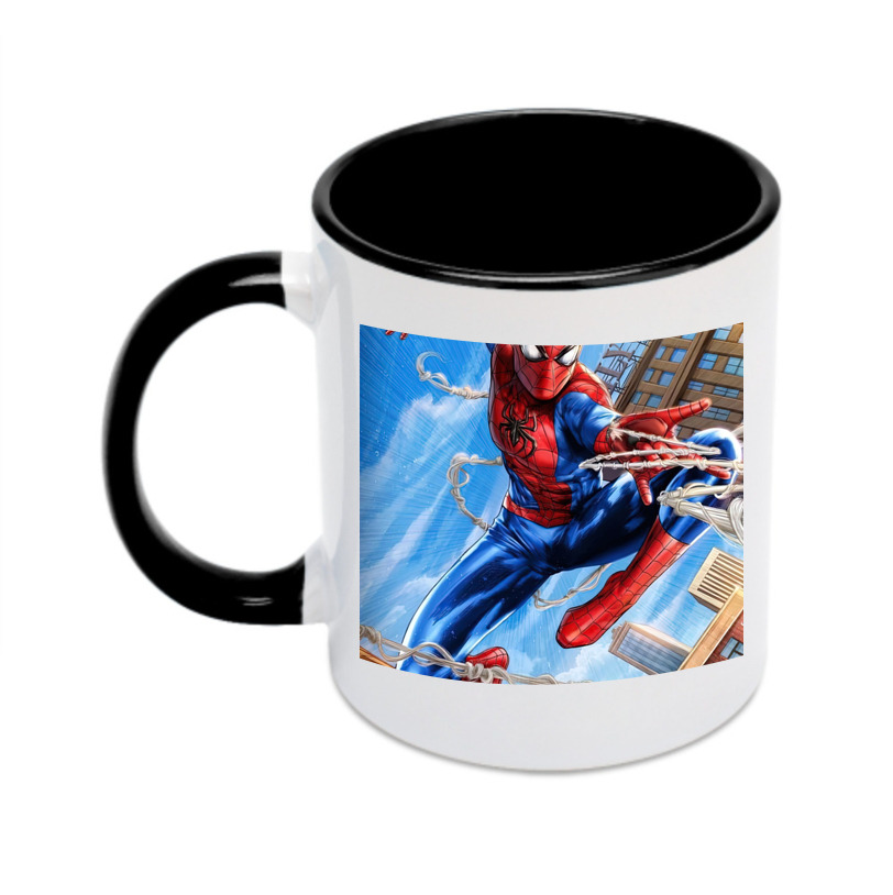 （画像用） Spider Man スパイダーマン カラーマグカップ