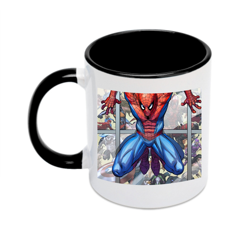 （画像用） Spider Man スパイダーマン カラーマグカップ