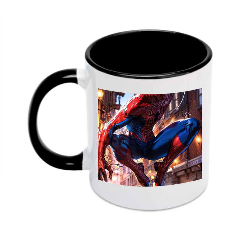 （画像用） Spider Man スパイダーマン カラーマグカップ