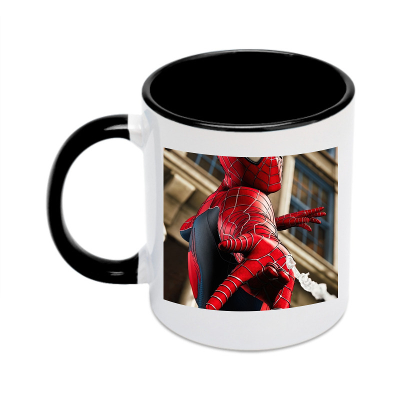 （画像用） Spider Man スパイダーマン カラーマグカップ