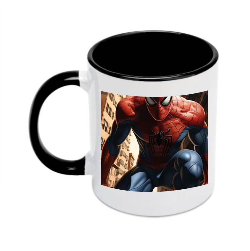（画像用） Spider Man スパイダーマン カラーマグカップ