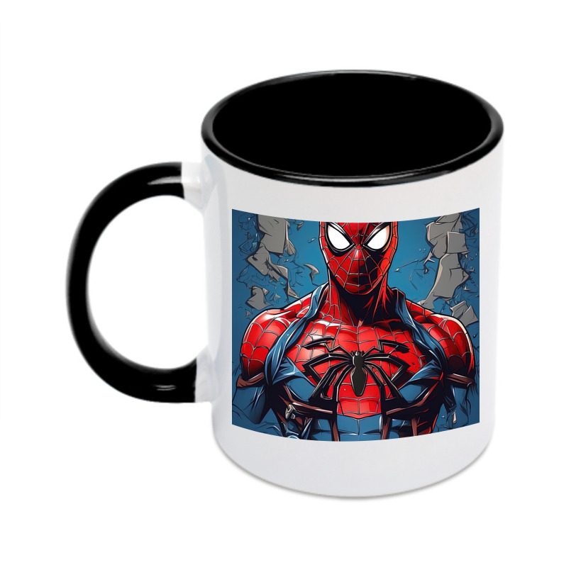 （画像用） Spider Man スパイダーマン カラーマグカップ