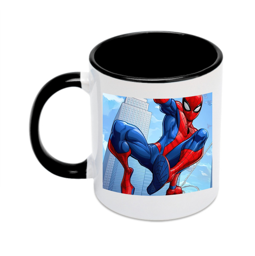 （画像用） Spider Man スパイダーマン カラーマグカップ