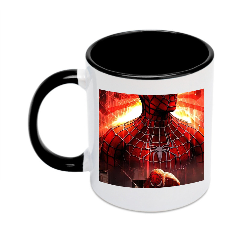 （画像用） Spider Man スパイダーマン カラーマグカップ