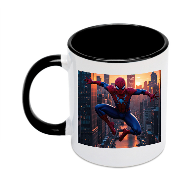 （画像用） Spider Man スパイダーマン カラーマグカップ
