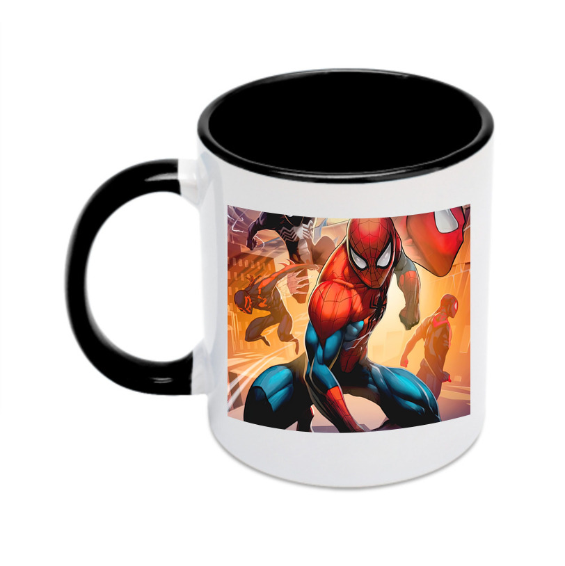 （画像用） Spider Man スパイダーマン カラーマグカップ